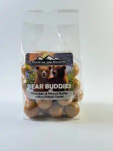 Milk Chocolate Peanut Butter Pretzel Snack Bites - Bear Buddies