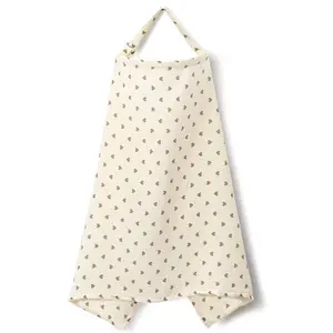 Lightweight Muslim Nursing Cover, Soft Breathable Fabric, Comfortable Breastfeeding Design, Stylish Lightweight Style for Moms