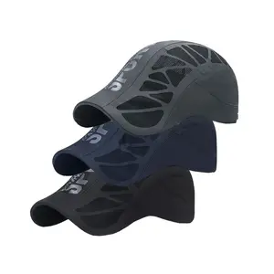 Quick-drying, breathable cap for summer outdoor sun protection; casual sports baseball cap for men and women with mesh ventilation., Mens Hats, Hats For Women