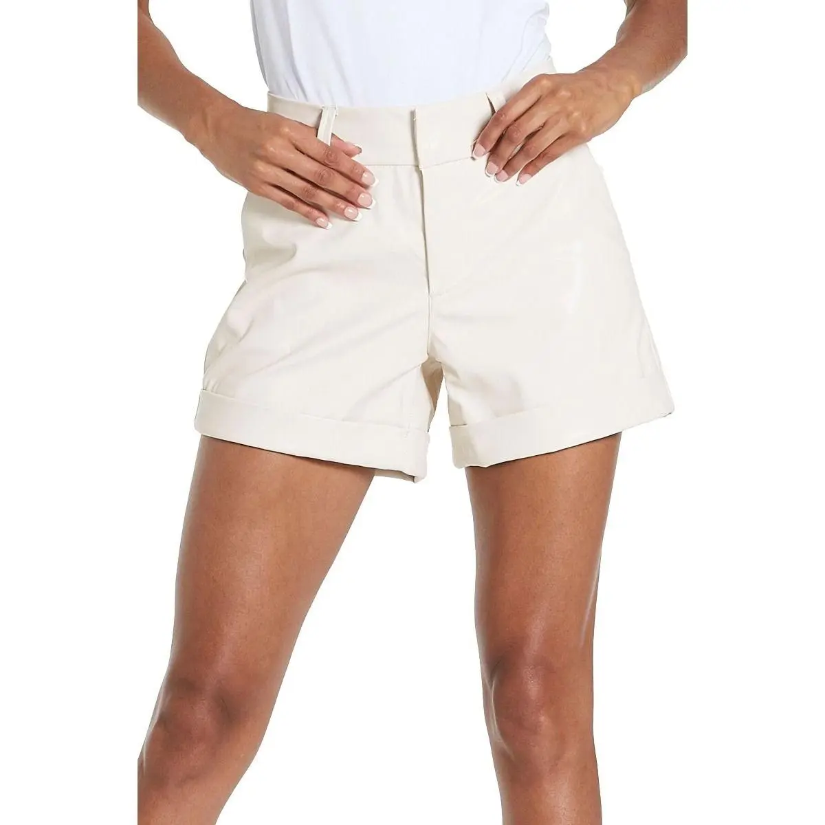 Hampton High Rise Bone Shorts By Dear John DSM70E175BNE