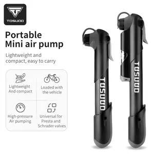 TOSUOD Compact Bicycle High-Pressure Manual Air Pump Portable - Inflate Anywhere Buy one, get one free Received two