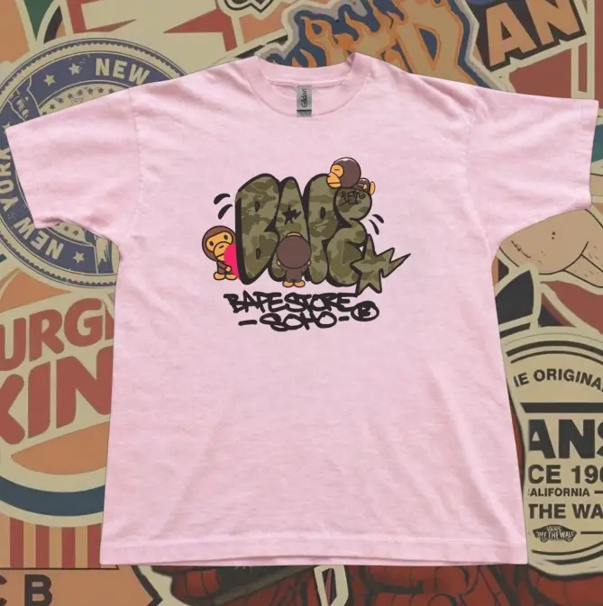 Monkey Streetwear Graphic Tee, Urban Hip Hop T-Shirt