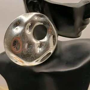 Ms. Couture Antique Silver Statement Earrings