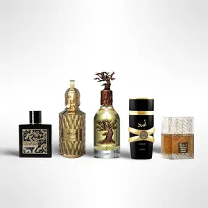 Lattafa Qaed Al Fursan +Muharib Alpha + Lattafa Khamrah Qahwa + Eternal Oud + Lattafa Asad Eau De Parfum 100ml (3.4 oz) – Fragrance Gift Bundle