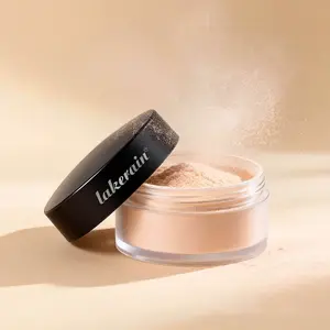 Lakerain 1 Count Oil-Control Matte Setting Powder, Long-Lasting Makeup Wear, No Cakey or Patchy Finish, Natural Soft-Focus Effect, Available in 3 Shades, Suitable for a Variety of Skin Types and Skin Tones