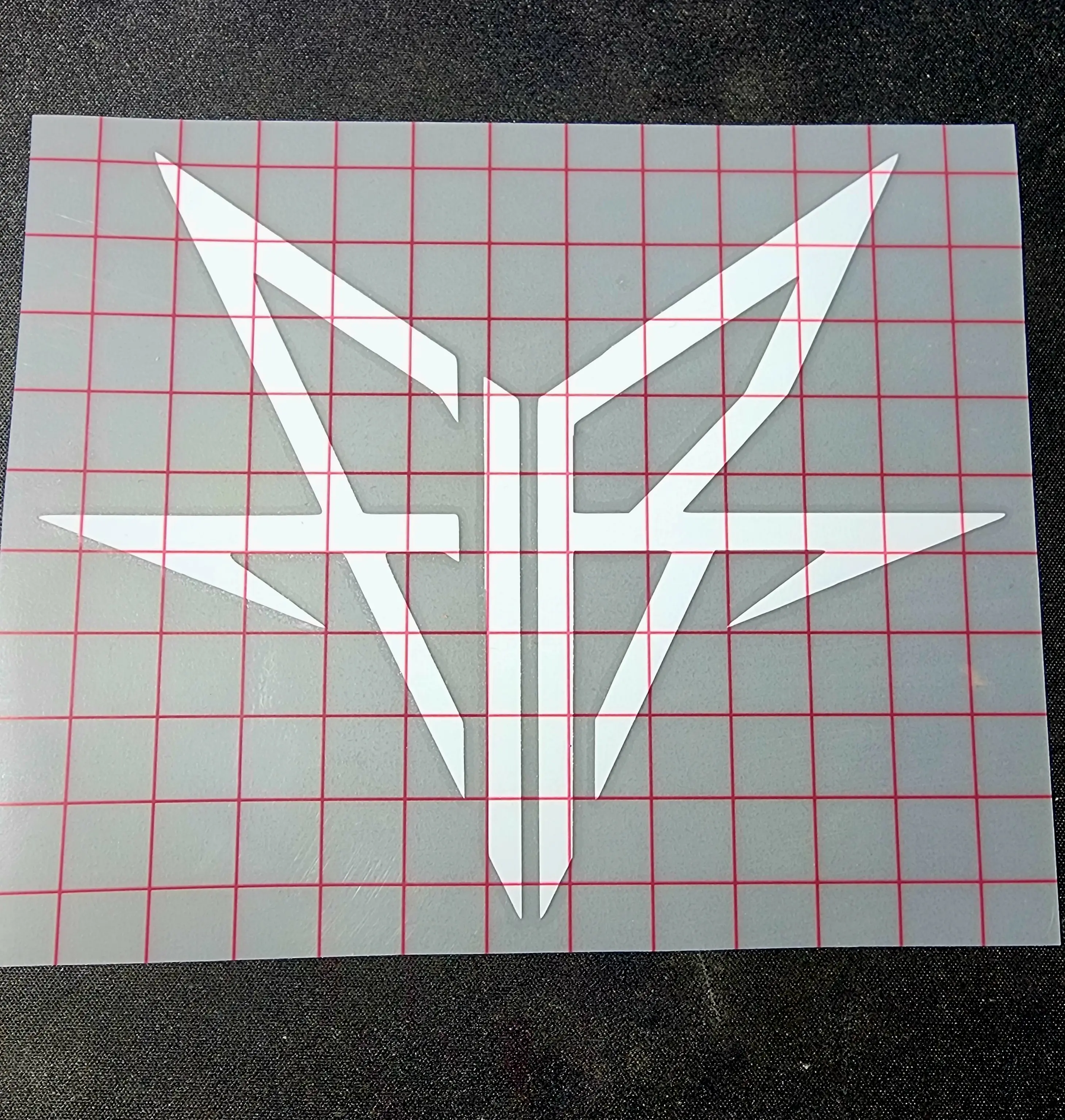 FIR Metal Band Symbol Vinyl Window Decal Heavy Metal Metalcore Screamo Handmade in USA Easy Install Long Lasting Water & UV Resistant
