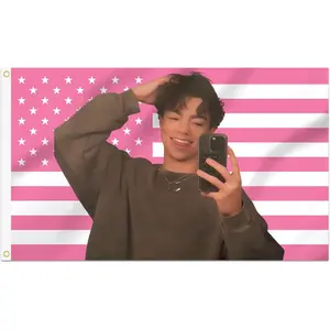 Malachi Barton Decorative Flag - with 2 Perforations, Indoor/Outdoor Tapestry Wall Tapestry, for University Dormitory Decorations, Polyester Home Decor Gifts Outdoor Gatherings