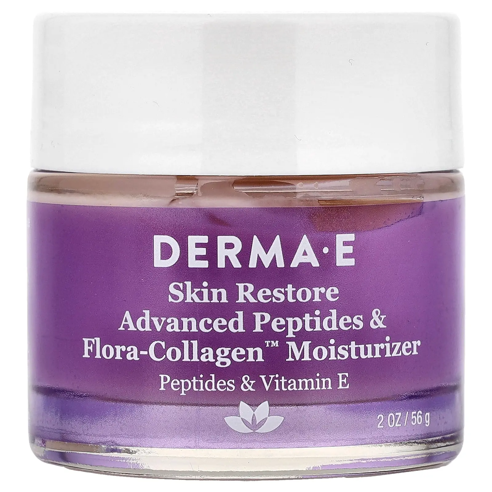 DERMA E Advanced Peptides & Flora-Collagen™ Moisturizer, 2 oz (56 g)