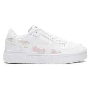 PUMA Womens Ca Pro Embroidered Lace Up Sneakers Shoes Casual - Pink, White