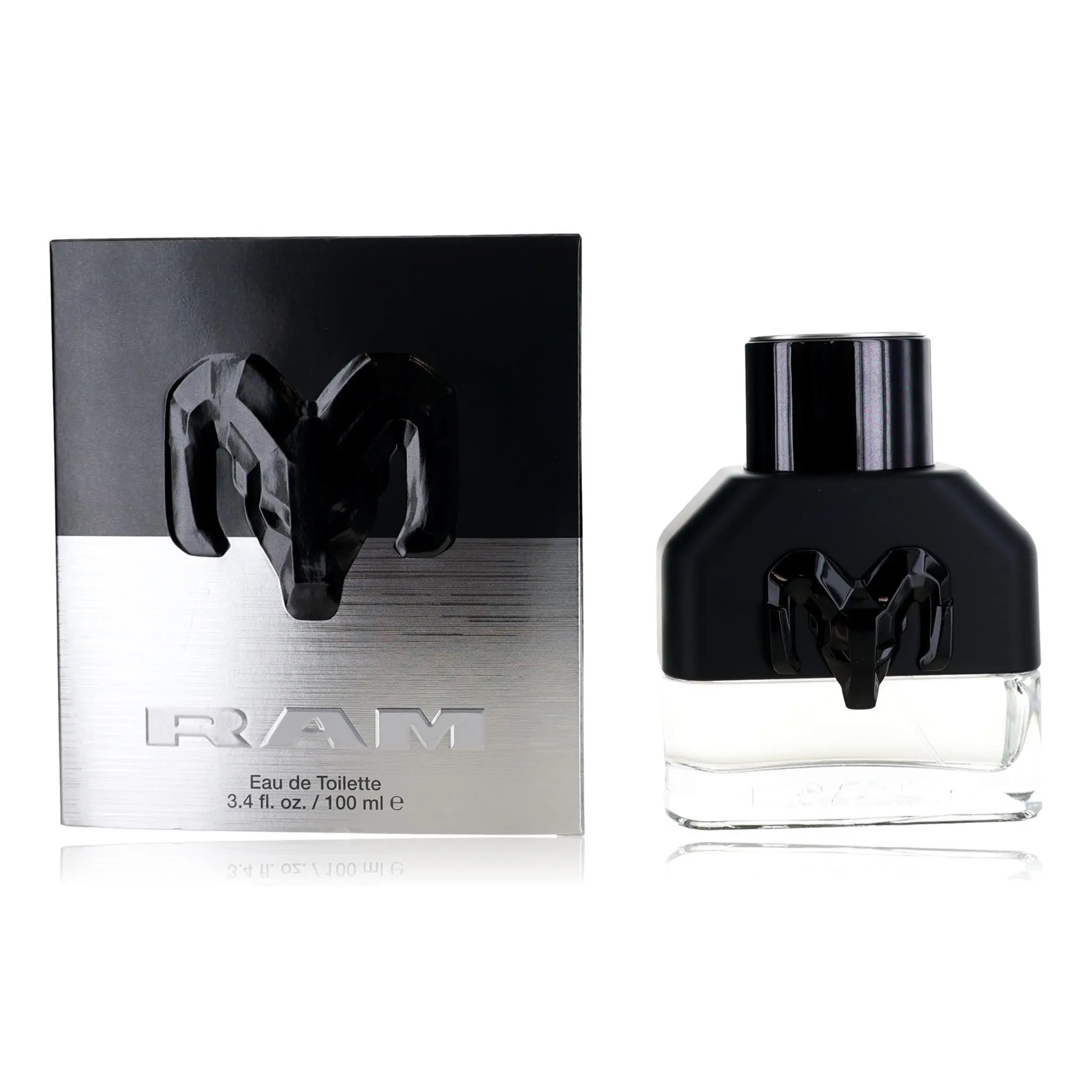Ram New Truck Eau de Toilette Spray for Men, 3.4 oz | Long-Lasting Daily Wear Cologne with Romantic Floral Musk Notes, 3 To 3.9 Fl Oz