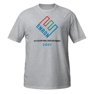 Enron Accounting Department T Shirt