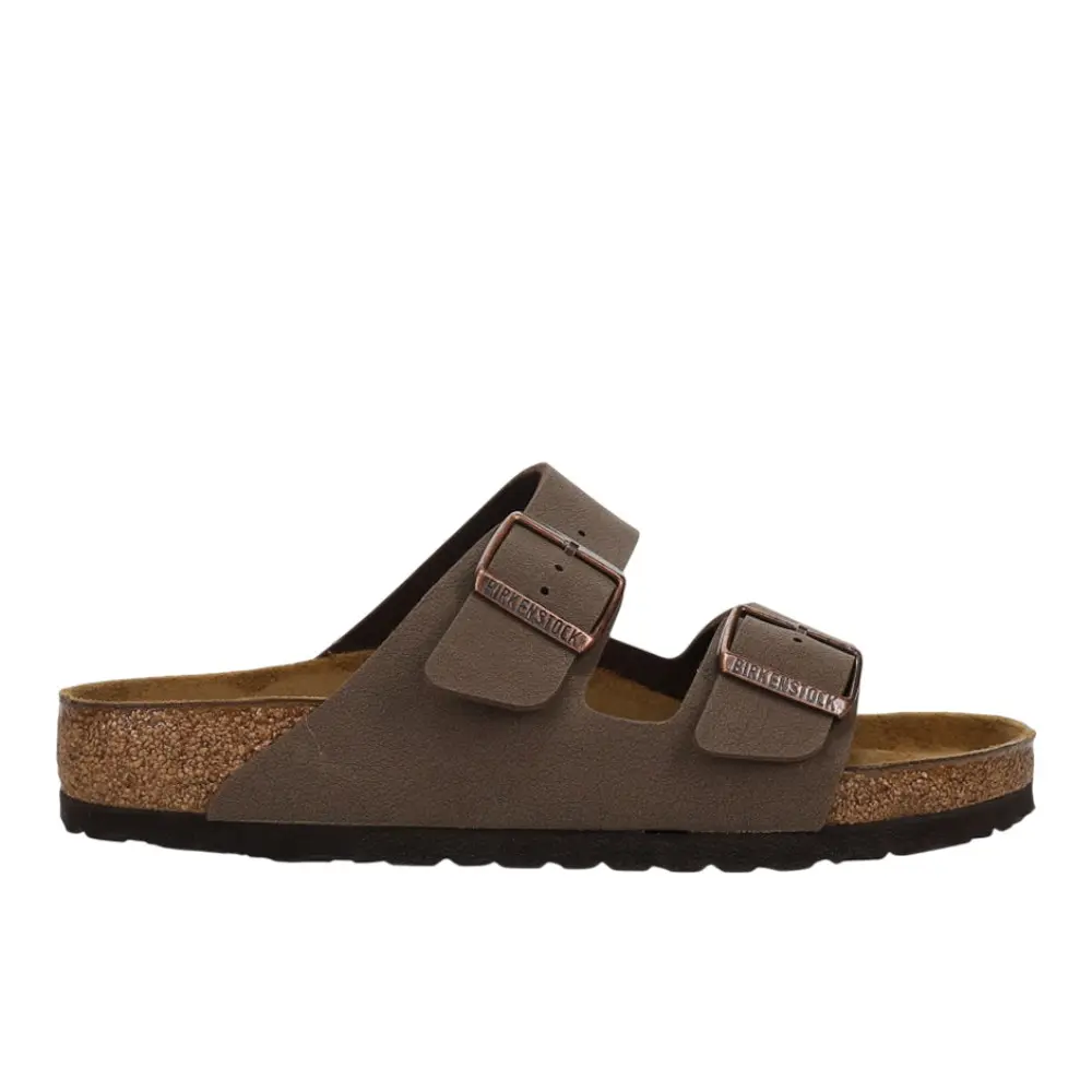 BIRKENSTOCK Mens Arizona Birkibuc Casual Sandals Casual - Brown BIRKENSTOCK Mens Arizona Birkibuc Casual Sandals Casual - Brown