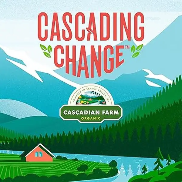Cascadian Farm Organic Cinnamon Crunch Cereal, Whole Grain Cereal, 9.2 oz