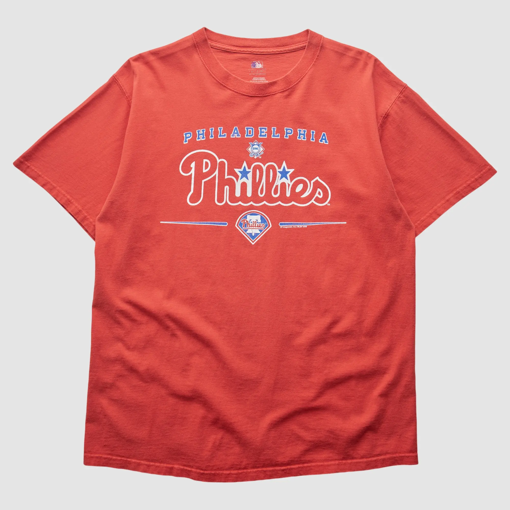 Philadelphia Phillies Majestic 2008 T-Shirt - Red - L