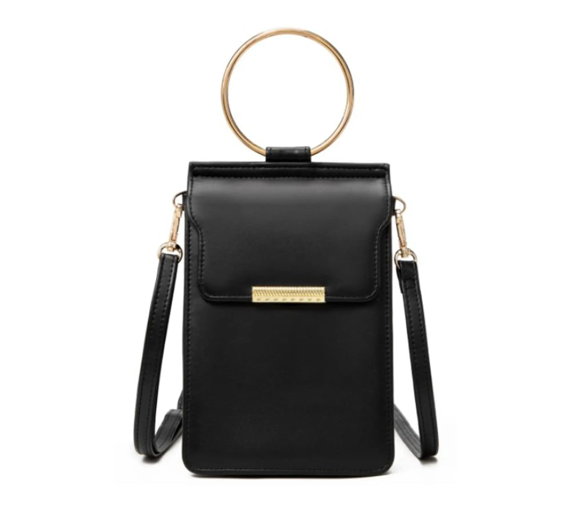 Youzey The Phone Saffiano Crossbody Bag