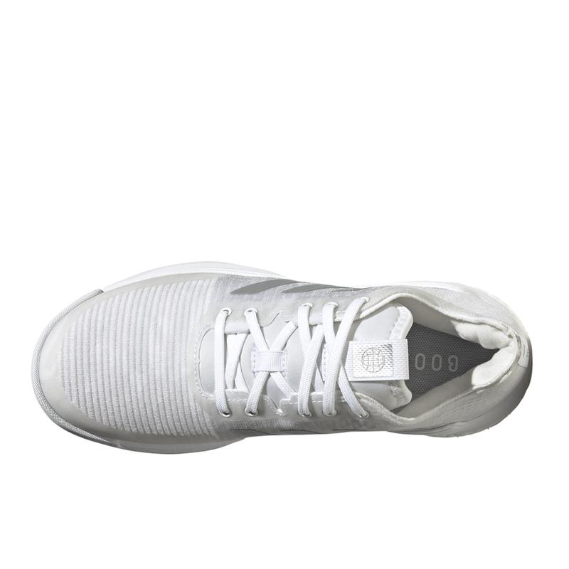 adidas Womens Crazyflight Volleyball Volleyball Sneakers Shoes - White