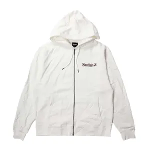 Sinclair Sagittarius Full Zip Logo Hoodie Cream
