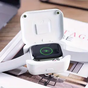 Portable Wireless Watch Charger, 5V1.5A PowerWireless Charging Base, Watch Charger for iWatchSeries, Mobile Phone Accessories Wearable Protection