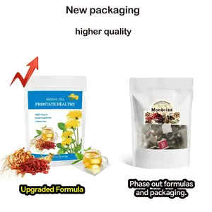 [Upgraded Formula] Men's Natural Prostate Tea: A natural, organic herbal blend to support men's health; Shop Men's Soothing & Balancing Tea (Traditional Chinese Herbal Tea).