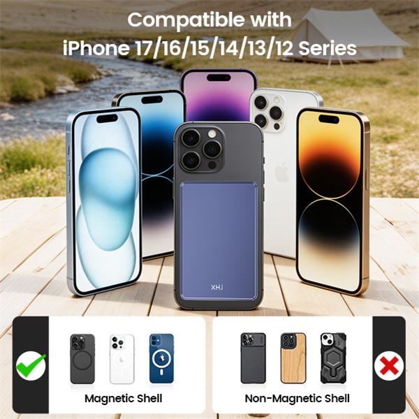 5000mAh Magnetic Power Bank, Wireless Portable Charger, Fast Charging MagSafe Battery Pack for iPhone 17/16/15/14/13/12/Plus/Pro Max, Compact Device Smartphone Chargeable,Valentine's Day Gift