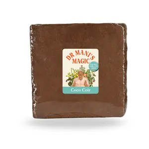 Organic Coco Bricks | 80/20 Coir & Fiber Mix | Seed Starter & Soil Amendment