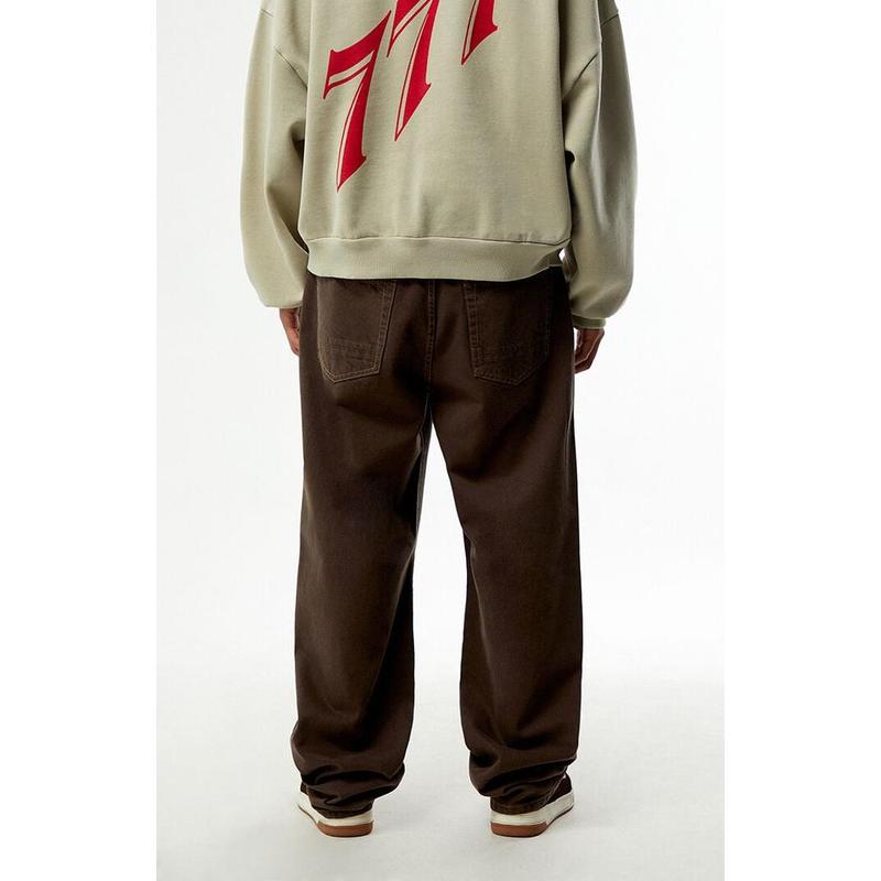 Pacsun Men's Dylan Baggy Jeans Dark Brown