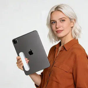 Tablet Handheld Holder for All Tablets, Reduces Drops for Hands-Free Viewing, Strong Suction Cup for Secure Attachment, Tablet Stand Holder