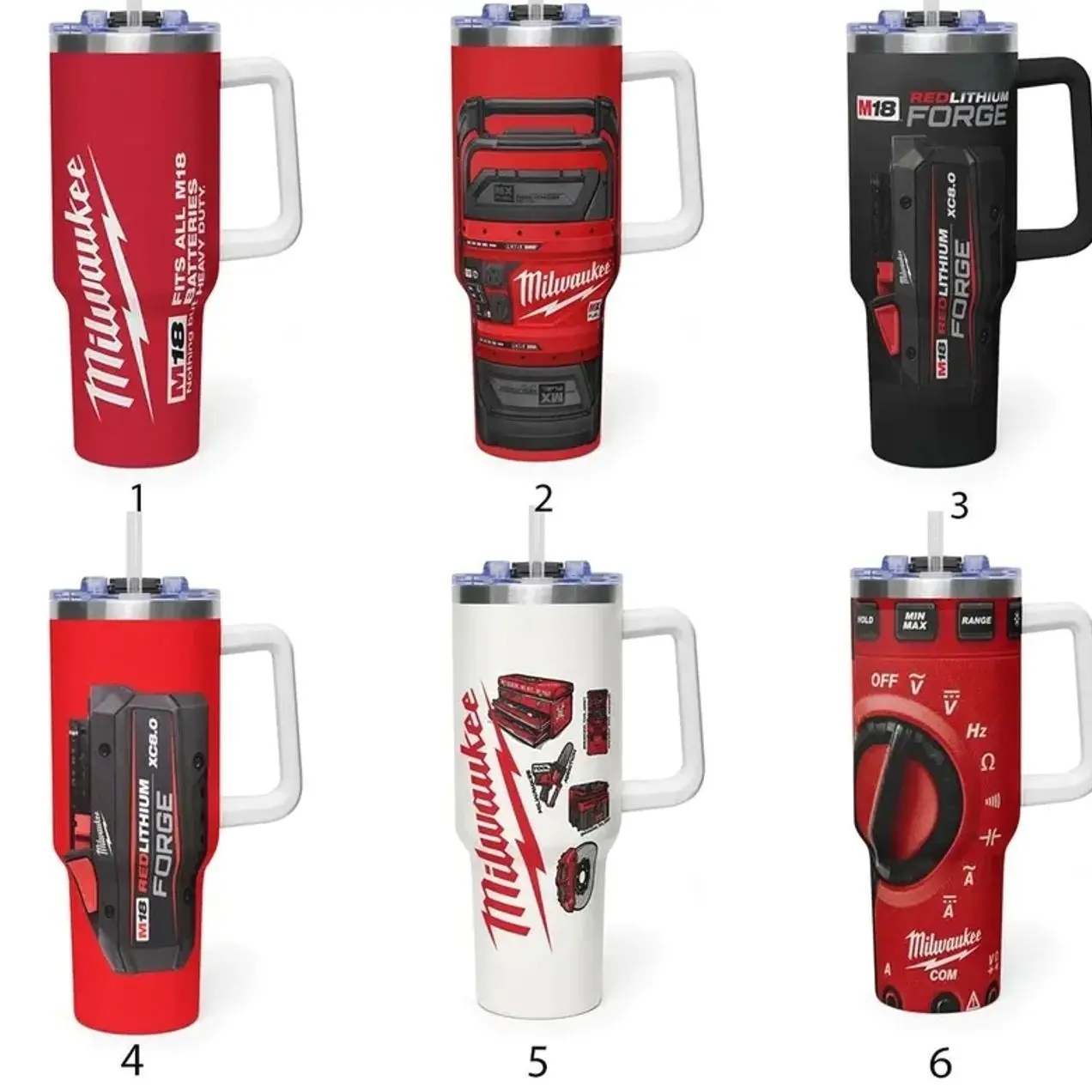 Milwaukee M18 Aesthetic Pattern 40oz Tumbler with Handle – Insulated Travel Mug Tool Lover Gift Milwaukee M18 Aesthetic Pattern 40oz Tumbler with Handle – Insulated Travel Mug Tool Lover Gift