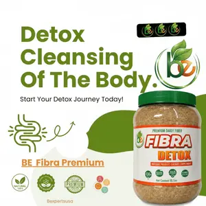 VIRAL BE Fibra Premium Daily Fiber Supplement – 10.5 oz Simi-Style Blend with Wheat Bran, Algas, Maguey & More + Antioxidants & Vitamins A, B12, C & D