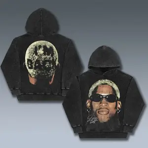 VINTAGE HOODIES DENNIS RODMAN Graphic T-Shirt, Long Sleeve,Sweatshirt, Hoodie