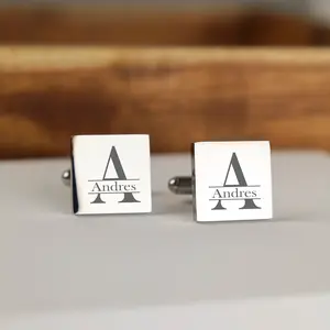 Handwriting cufflinks, personalized cufflinks, Custom Cufflinks for Him, Wedding Cufflinks, Groomsmen Gift, Engraved Groom Cufflinks