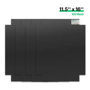 100 Mesh Polyester Fast-Engrave Screen (4pcs) 11.5" x 16"