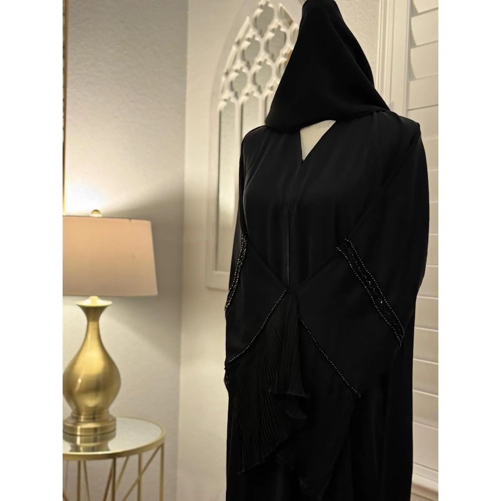 Rahma Abaya Set - Women's Embriodiered Abaya with Hijab