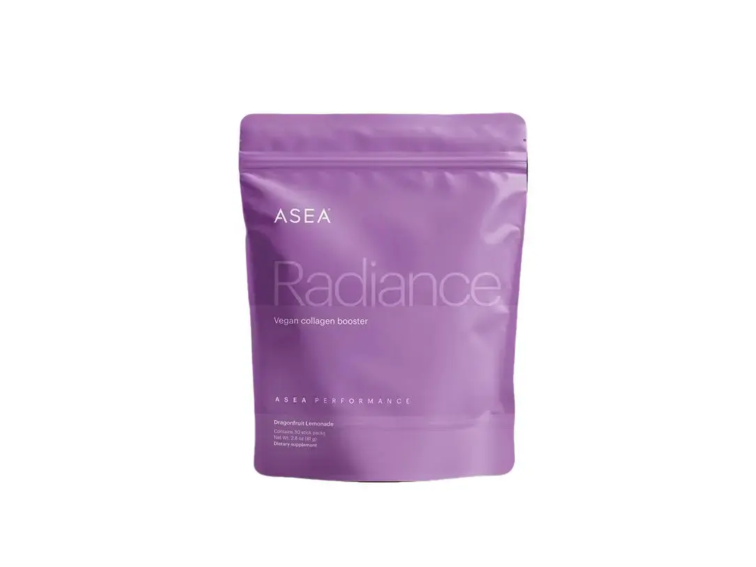ASEA RedoxRadiance Collagen Support Stick Pack Plant-Based Cruelty-Free Supplement for Skin Hair Nails Healthy Edible Healthcare Dietary Colagen - Fitness Beauty