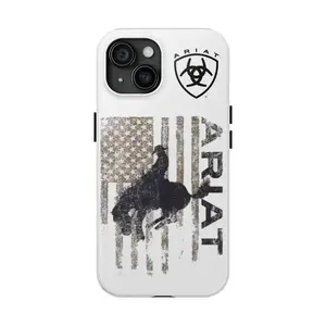 Ariat Text-Pattern Phone Case — Compatible with iPhone 17/16/15/14/13/