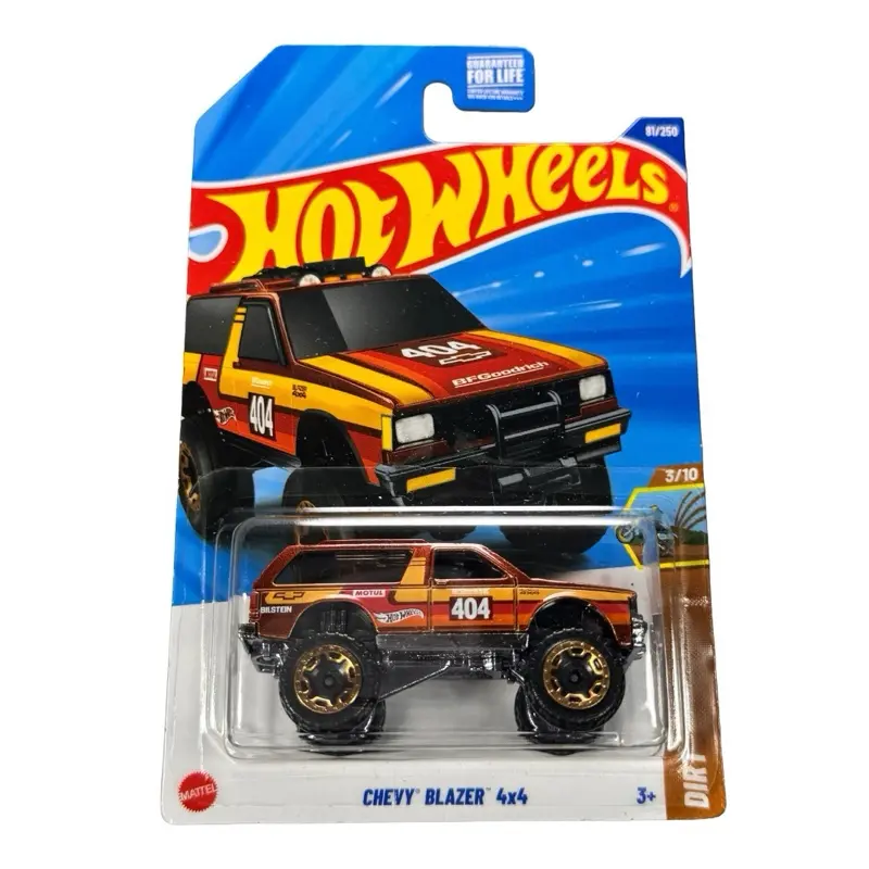 Hot Wheels Chevy Blazer 4x4 Multicolor Mainline 81/250