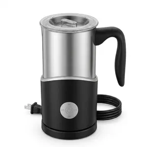 Separate Multi-Functional Milk Frother, Home Use Heating Mini Cold Hot Milk Frother, Compact Design for Daily Coffee & Tea Making