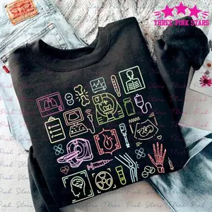 Rad Tech Sweatshirt, Radiology Crewneck, X-ray Tech Sweater, Radiologist Gift Top, CT MRI Tech Graduation Shirt, Medical Student Apparel