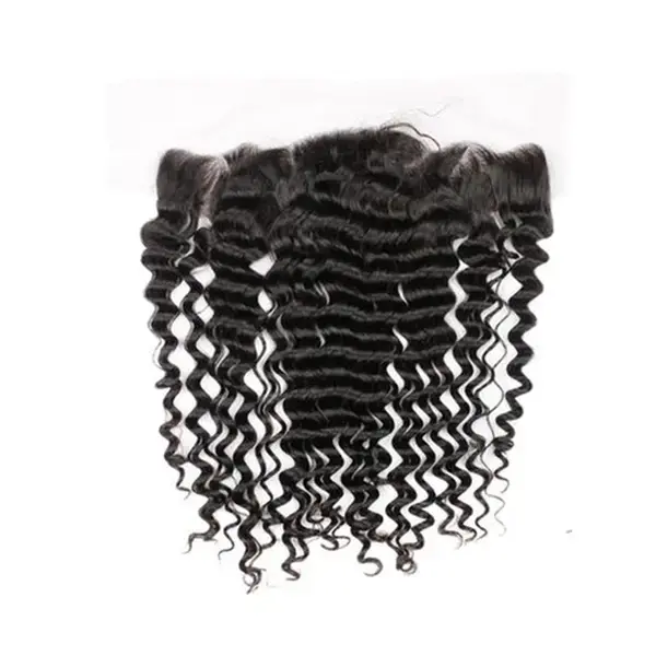 Bella Hair 13x2 Lace Frontal Hair - Black Color, Straight and Curly Texture, Ideal for Styling and Volume