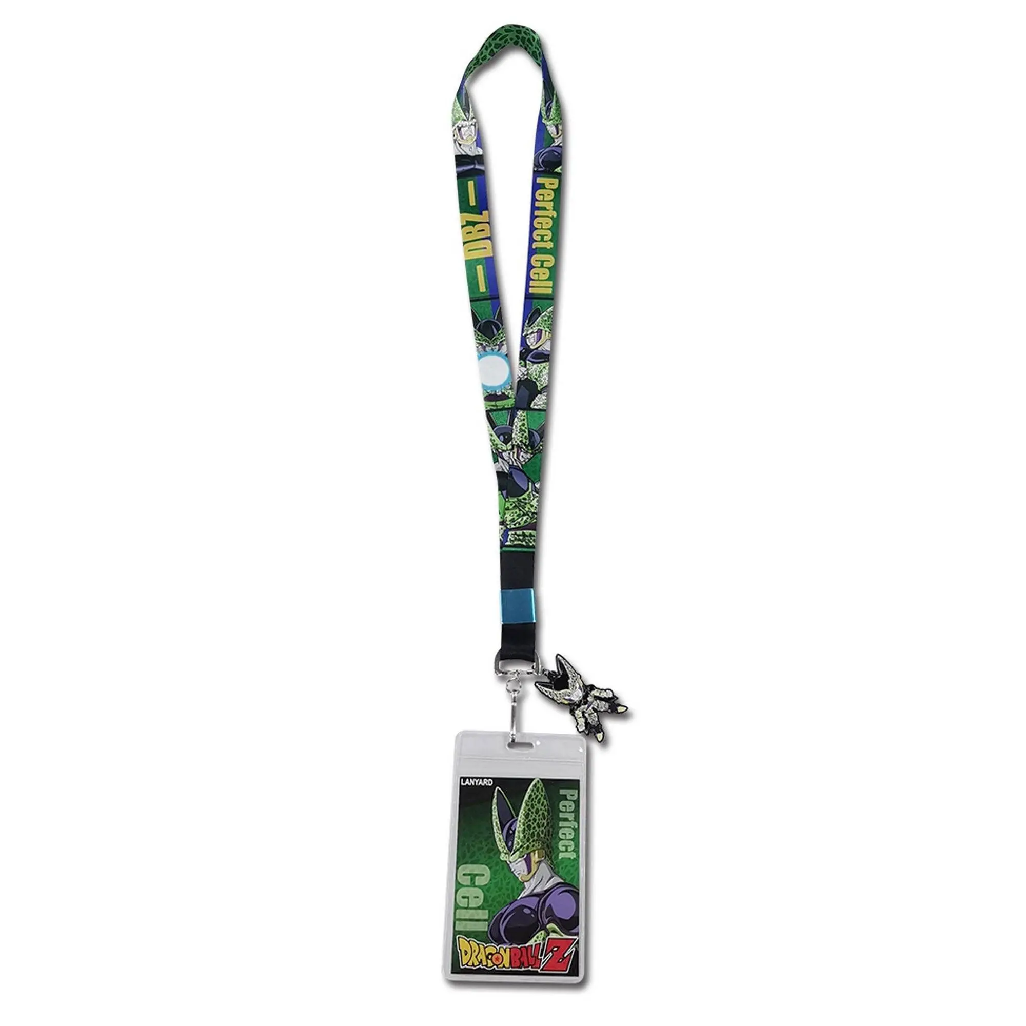 Dragon Ball Z - Perfect Cell With Pattern Lanyard