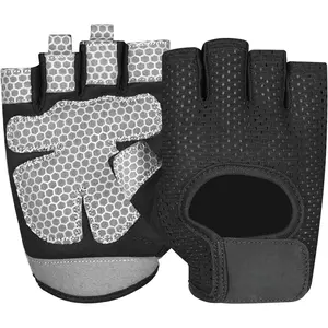 Workout Gloves for Men & Women – Breathable Weight Lifting Gloves with Non-Slip Silicone Palm for Gym, Cycling & Pull-Ups