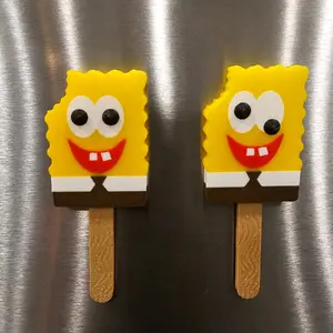3D Printed Retro Popsicle Magnets