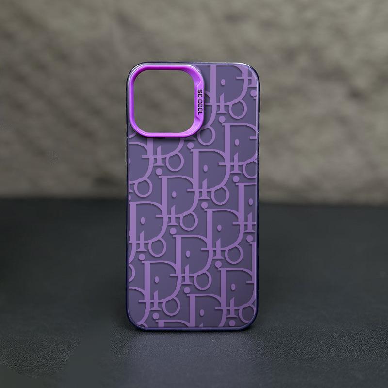 Sleek Modern Letter Pattern  Phone Case Durable Hard Acrylic Back Case With An Anti-Yellowing Coating, Made From High-Quality Designed For Reliable Drop Protection For Your Phone For iPhone 17.16.15.14.13.12.11.X.XS.XSMAX.XR.8.7