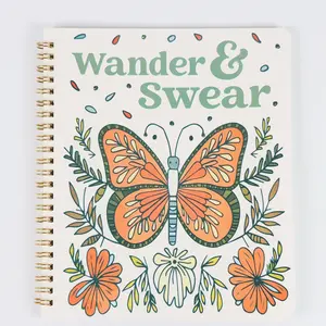 Adult Coloring Book with Floral Butterfly Designs, Vibrant Illustrations, Perfect Gift for Friends, Creative Expression