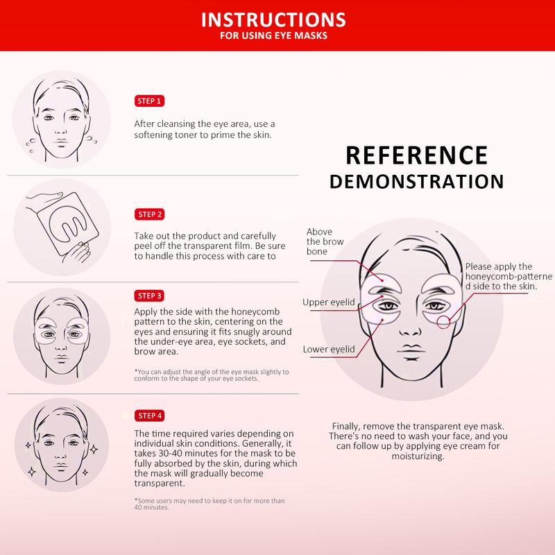 Deep Collagen Hydrogel Eye patch (4 Pairs), Affordable Glass Glow Skincare Mask, Korean Skincare, Anti-aging, Drooping Eyelid, Puffiness, DEPUFFS UNDER-EYE BAGS, Firming & Moisture Facial Mask.