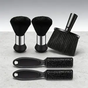 5-Piece Hair Styling Tool Set, Nylon Hair Brush, Split End Cleaning Brush, Razor Cleaner, Ideal for Salons, Professional Hair Care Tools