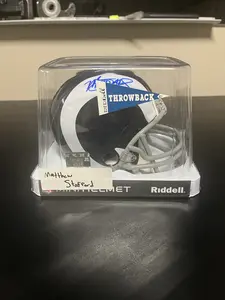 Signed Mini Helmet Dome