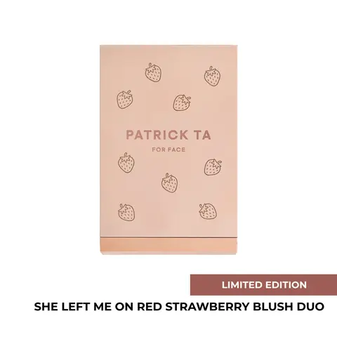 She Left Me On Red Strawberry Blush Duo