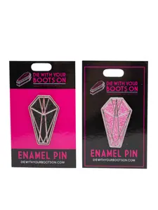 Glitter DWYBO Coffin Pin Glitter DWYBO Coffin Pin