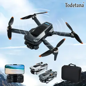 Todetana P15 Pro Drone with Dual Cameras One-Key Takeoff Landing 360° Flip Headless Mode Trajectory Flight Perfect for Social Sharing Birthdays Christmas Gifts for Kids and Beginners Controller